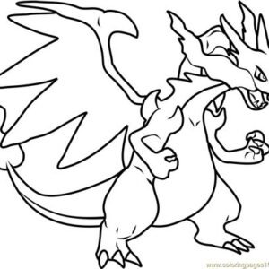 Charizard coloring pages printable for free download