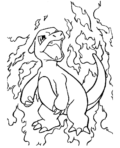 Pokemon coloring pages