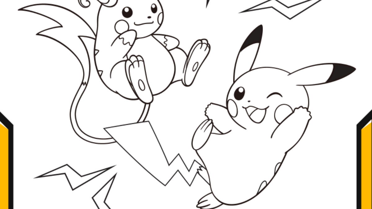 Best pokemon coloring pages online listed