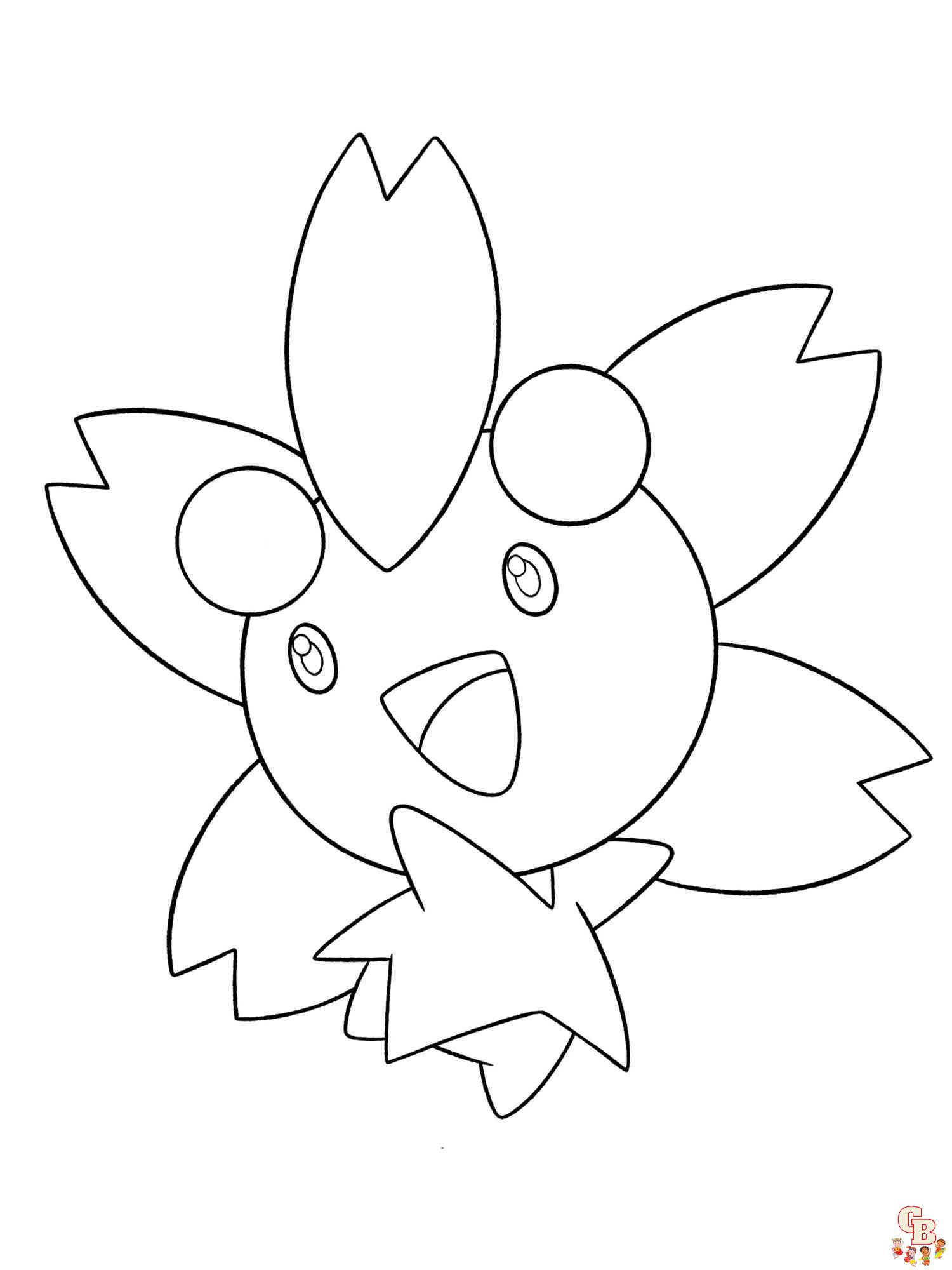 Discover the joy of pokemon cherrim coloring pages