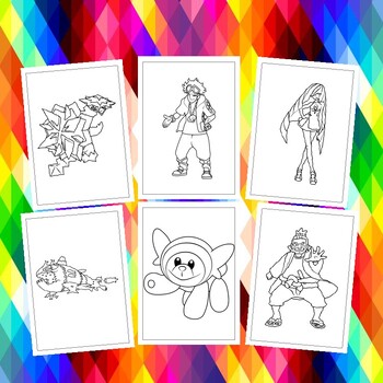 Discover the aether foundation pokãmon sun and moon coloring pages for kids
