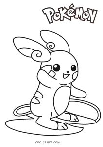 Free printable pokemon coloring pages for kids