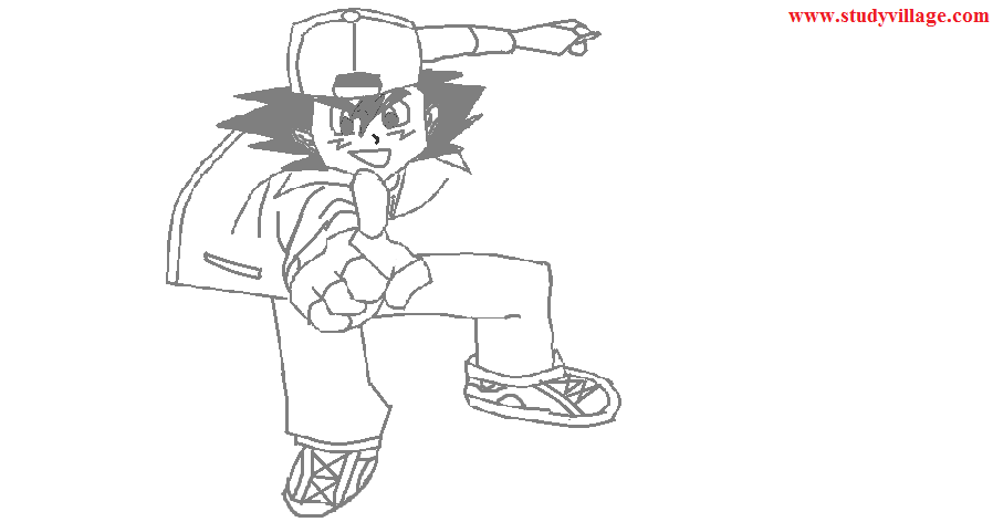 Pokemon printable coloring page for kids