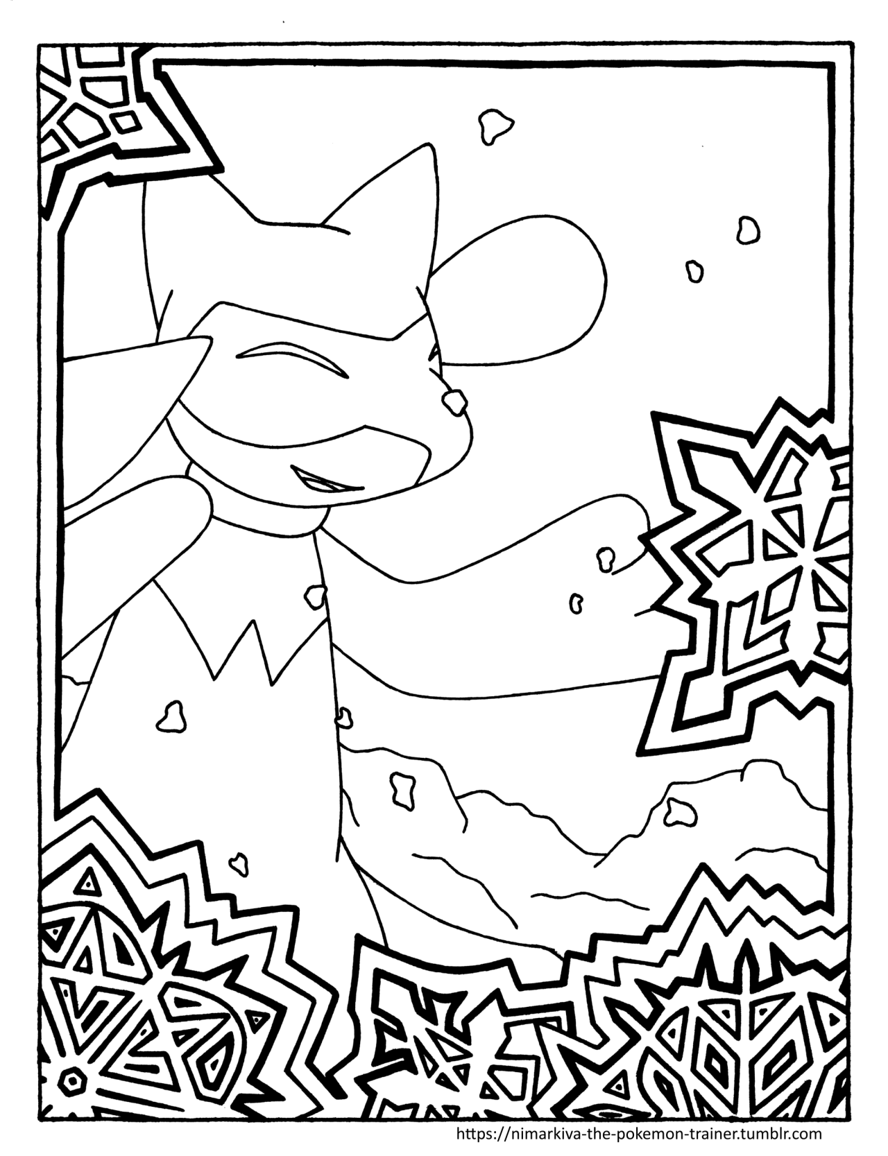 Nimarkiva the pokemon trainer â hello all this adorable drawing is something i