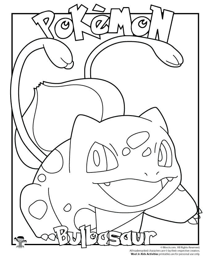 Bulbasaur coloring page woo jr kids activities pokemon coloring pages pokemon coloring pokemon coloring sheets