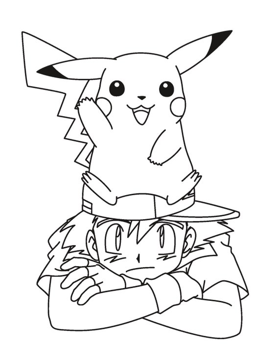 Pokemon coloring pages