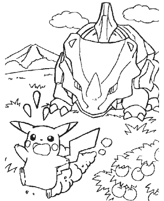 Pokemon coloring pages for kids