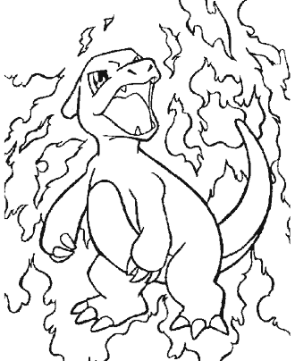 Pokemon coloring pages for kids