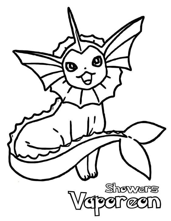 Pokemon coloring pages vaporeon pokemon coloring pages pokemon coloring superhero coloring pages
