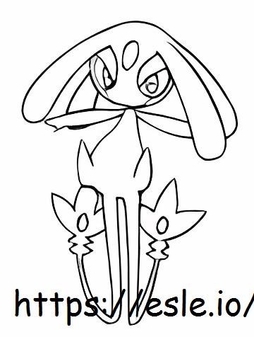 Mesprit coloring page