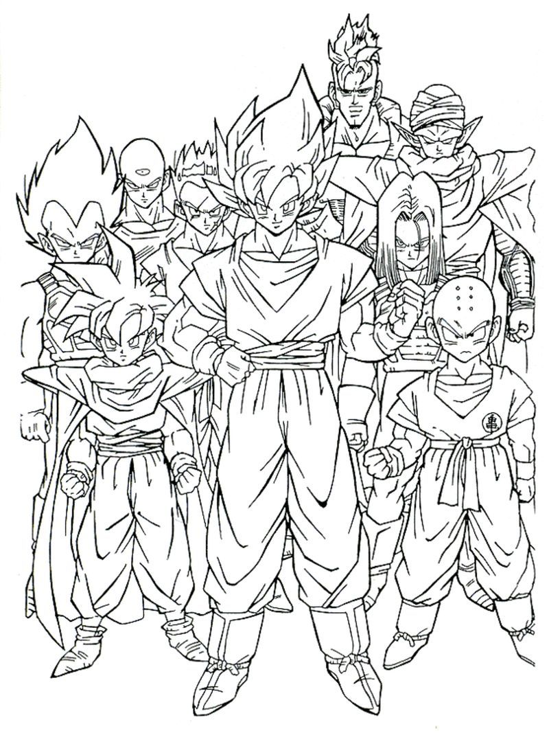 Dragon ball z coloring pages dragon coloring page super coloring pages cartoon coloring pages