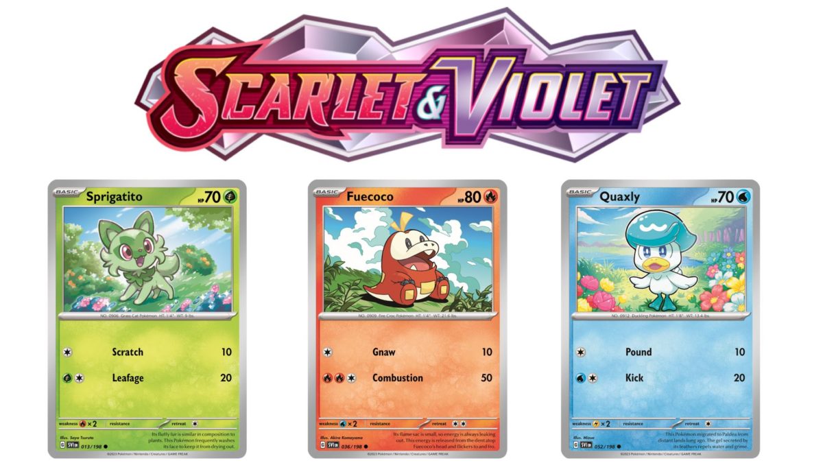 Pokãmon tcg launches scarlet violet base set in march