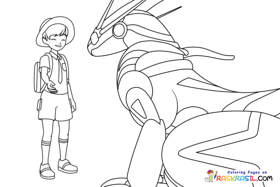 Pokãmon scarlet and violet coloring pages