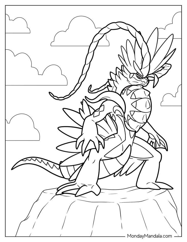 Legendary pokemon coloring pages free pdf printables pokemon coloring pages coloring pages pokemon coloring