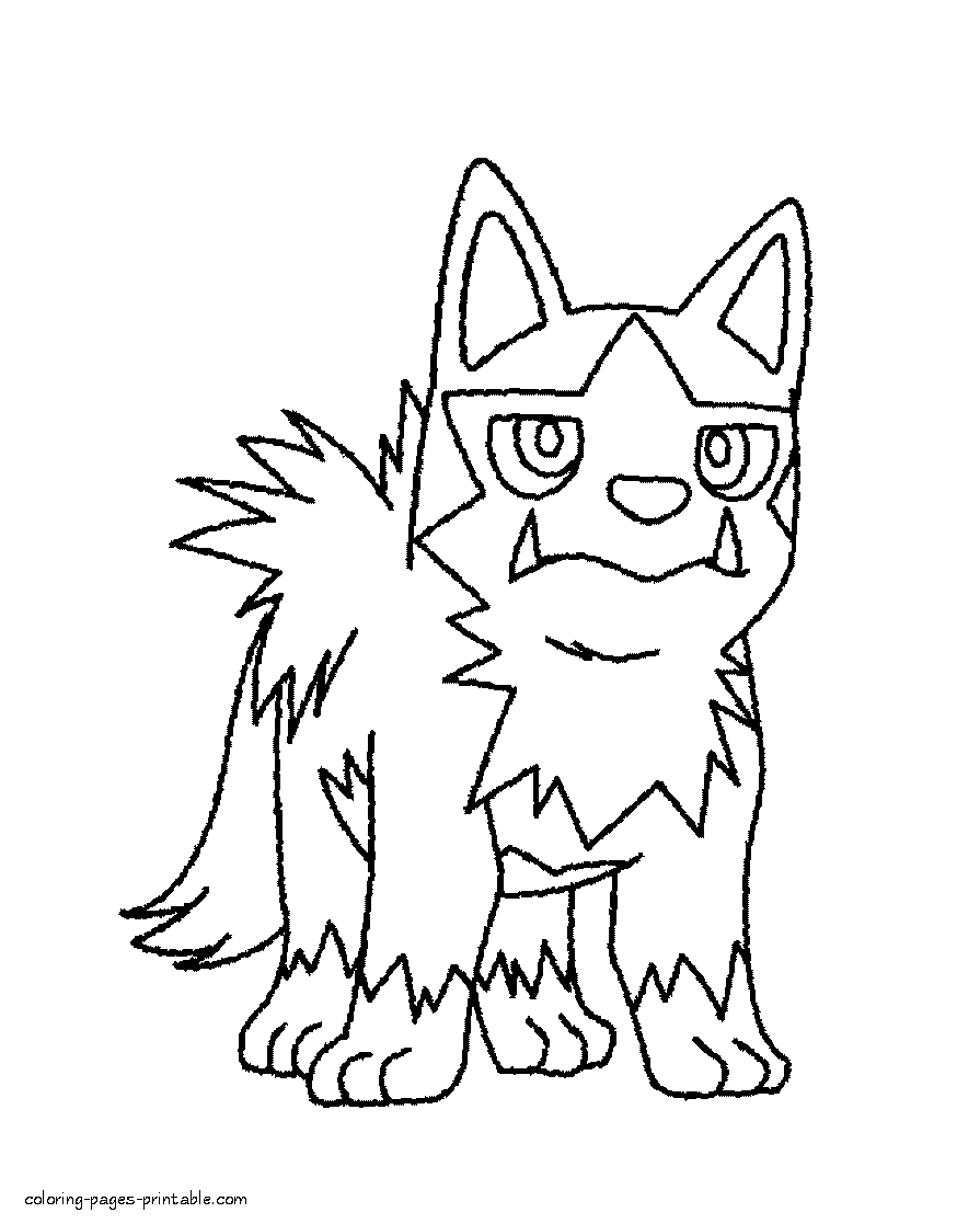 Coloring pictures pokemon print this page free coloring