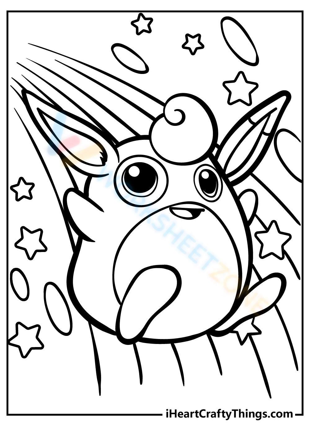 Free printable pokemon coloring pages for all ages