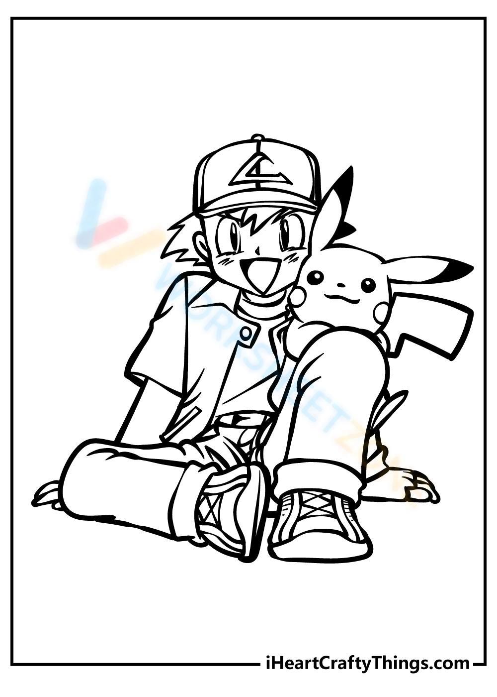 Free printable pokemon coloring pages for all ages