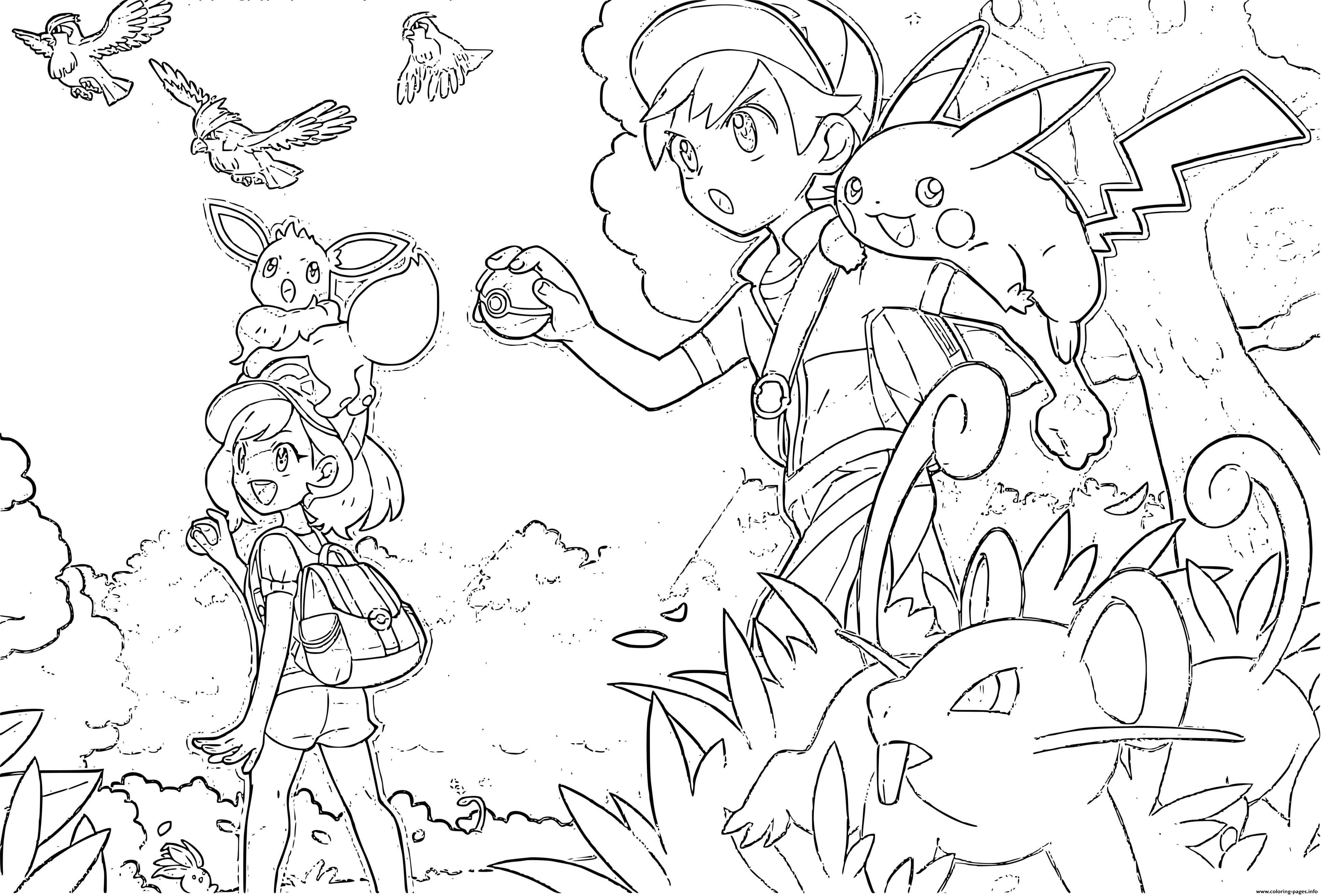 Pokemon sword and shield nintendo coloring page printable
