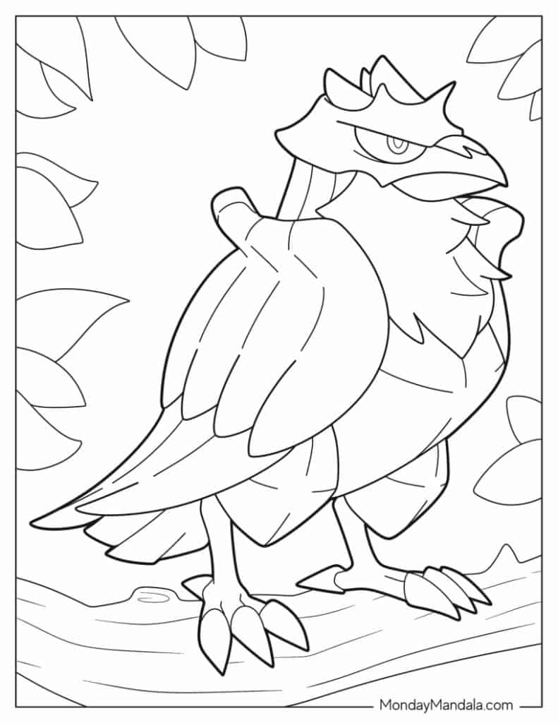 Pokemon coloring pages free pdf printables