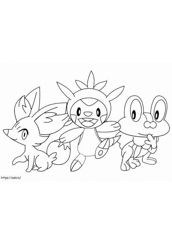 Pikachu coloring pages