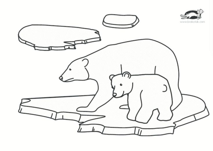 Polar bear crafts polar bear craft polar bear coloring page bear crafts