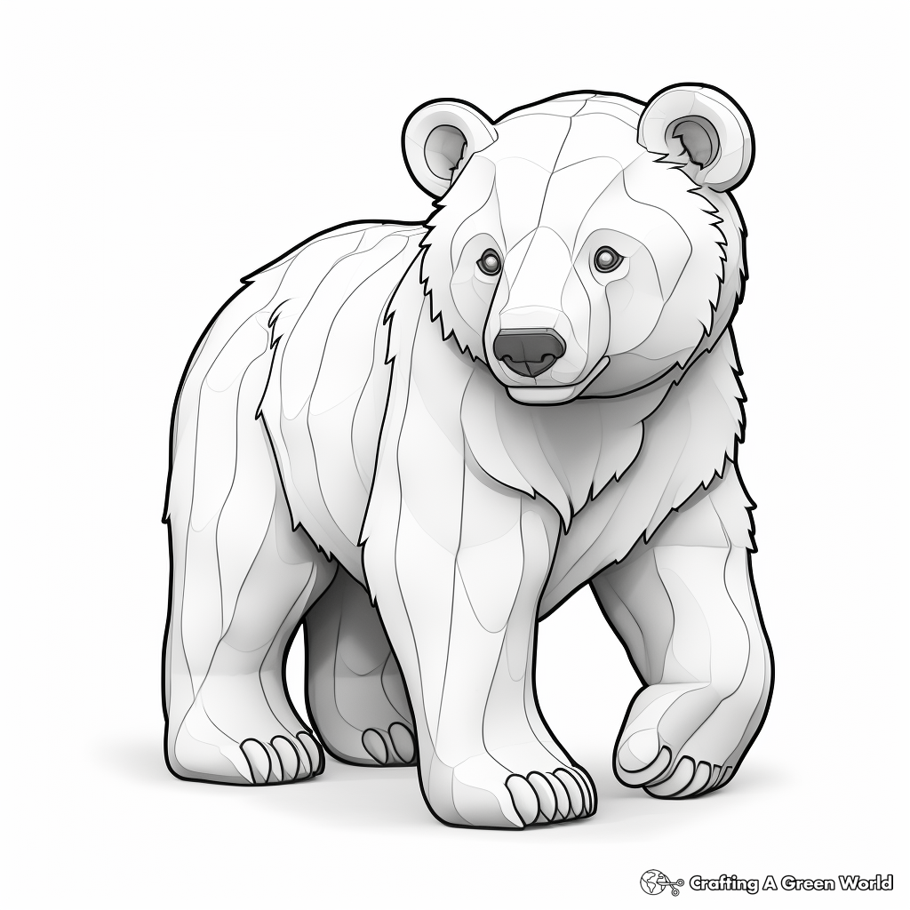 Bear coloring pages