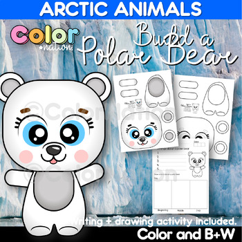 Build a polar bear printable craft
