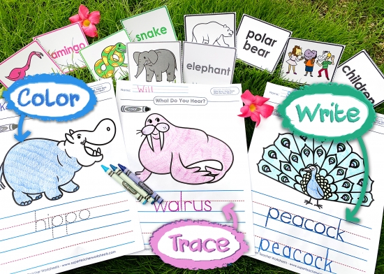 Polar bear polar bear what do you hear worksheets