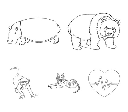 Coloring pages mother polar bear sits on the ice
