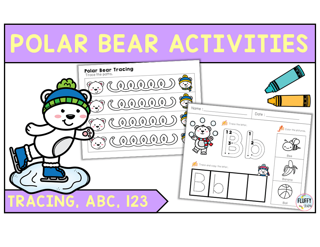 Adorable polar bear activities for preschoolers books