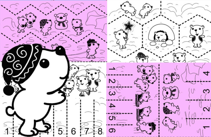 Polar bear activities
