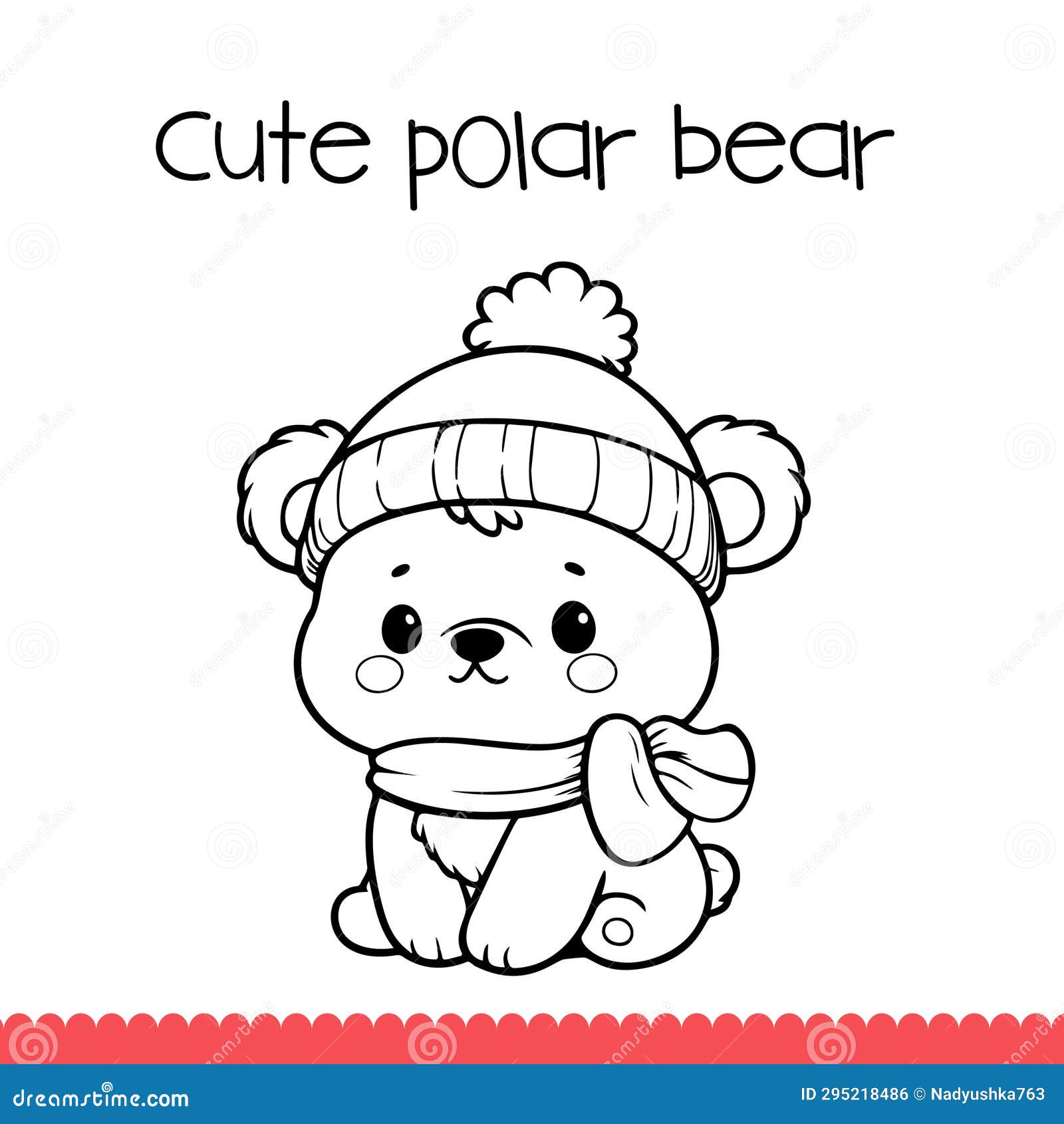 Polar bear colouring stock illustrations â polar bear colouring stock illustrations vectors clipart