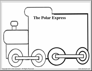 Polar express elementary shapebook i