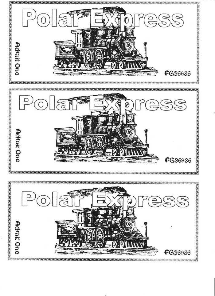 Polar express coloring pages pdf worksheets and puzzles