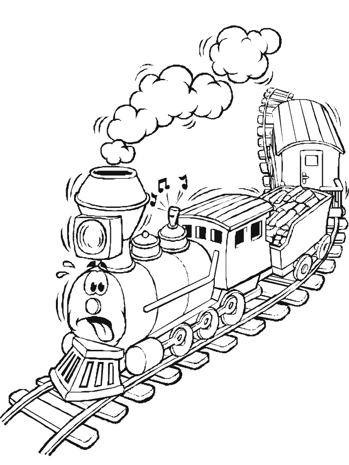 Polar express coloring pages