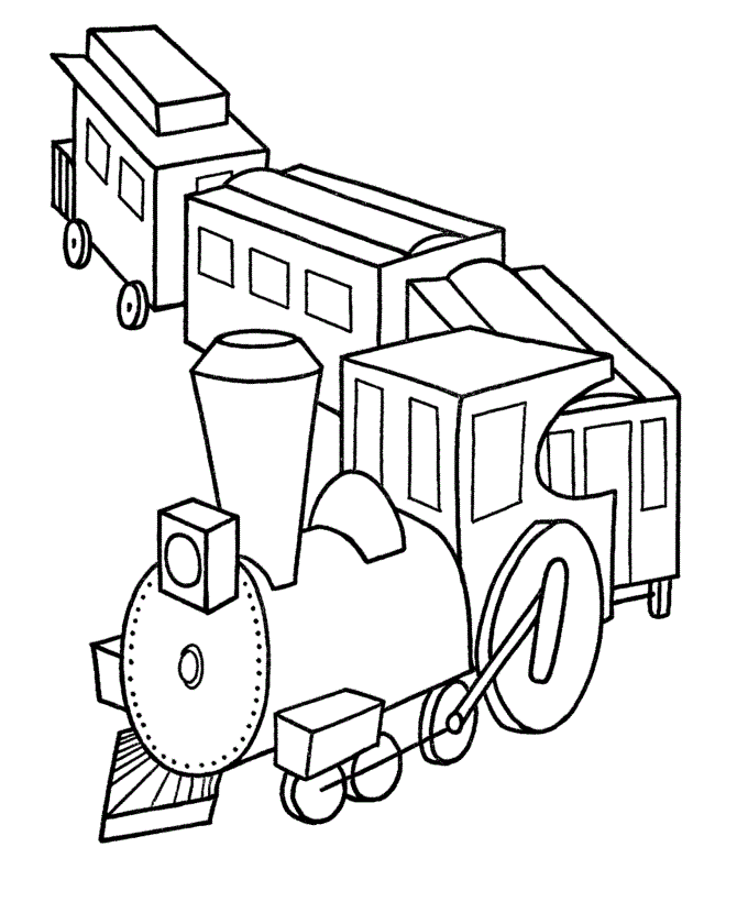 Polar express coloring pages