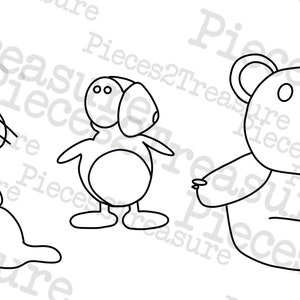Polar bear puppet