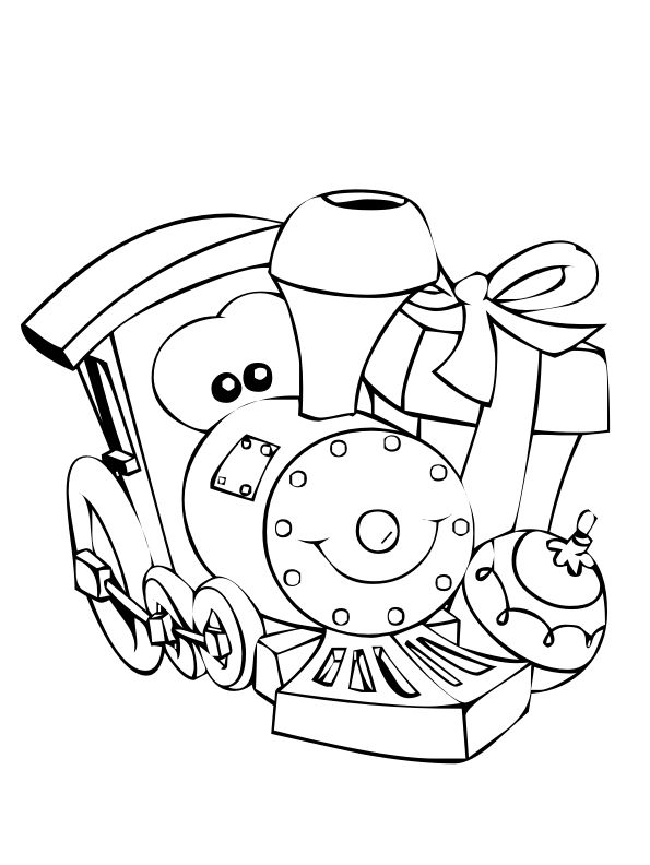 Polar express coloring pages