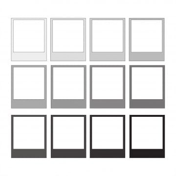 Polaroid template png transparent images free download vector files