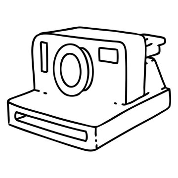 Polaroid camera drawn images â browse photos vectors and video