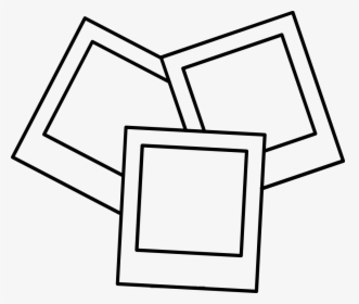 Polaroids coloring page