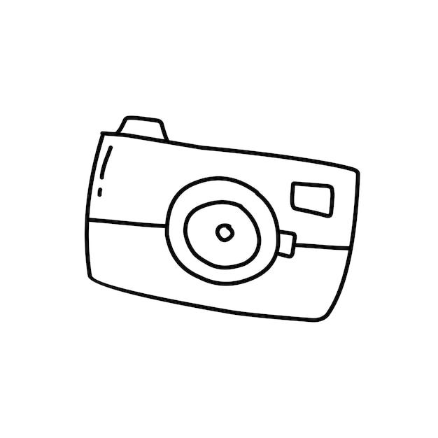 Premium vector hand drawn kawaii coloring book illustration
