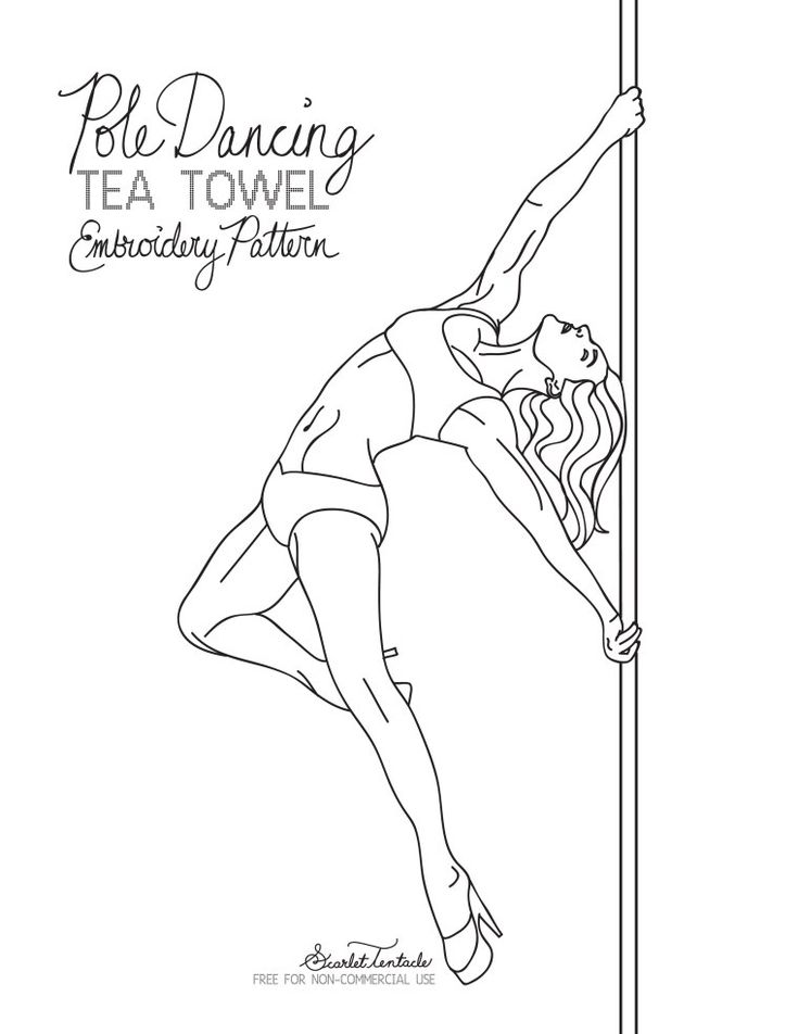 Free embroidery pattern pole dancing pole dancing embroidery patterns free dancing drawings