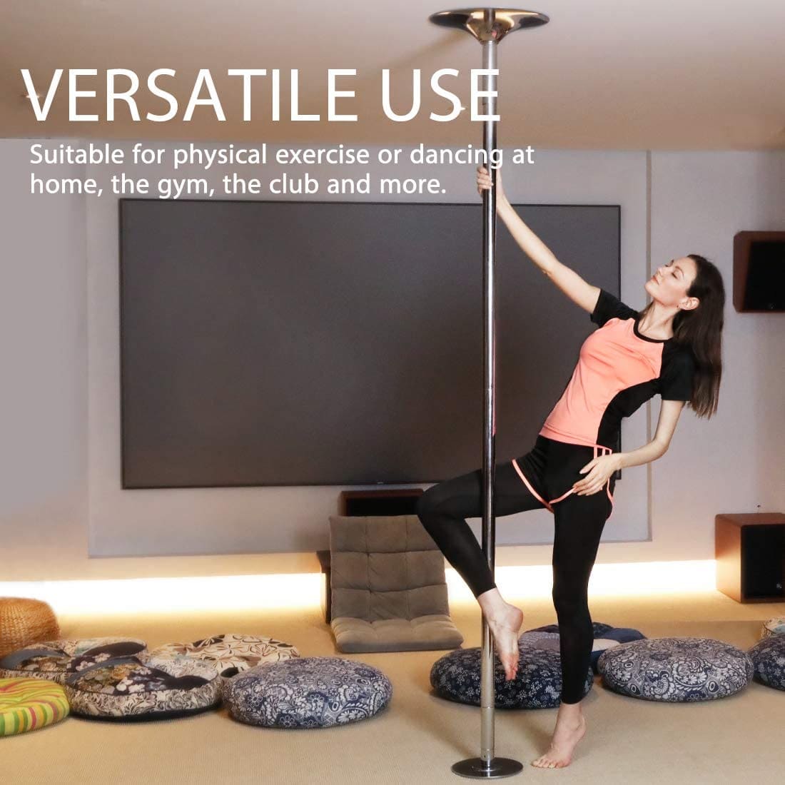 Portable dancing pole