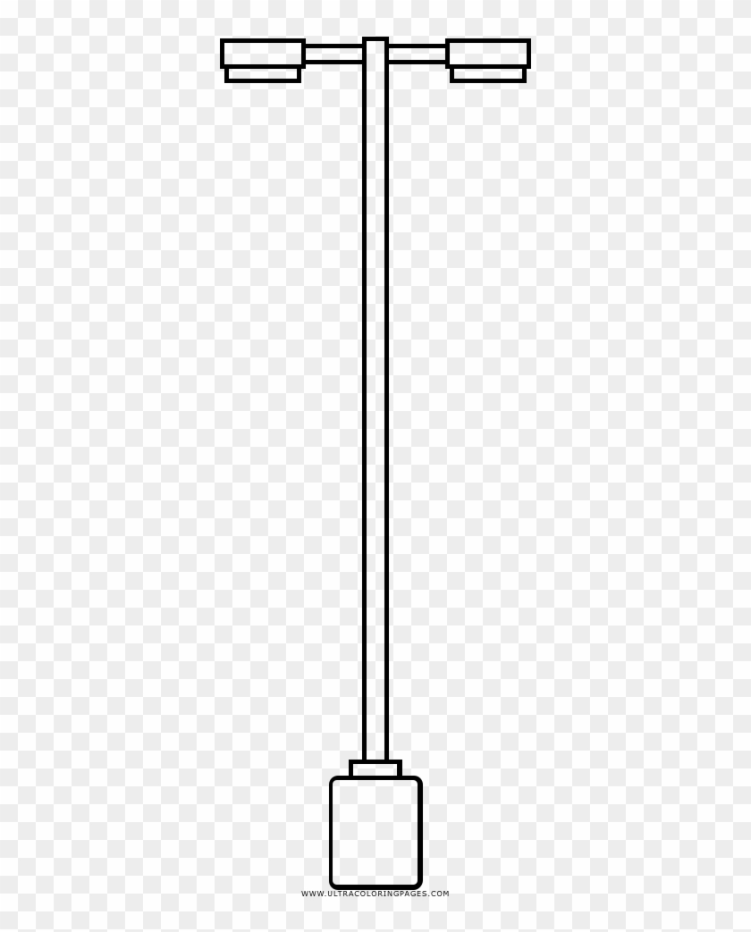 Light pole coloring page