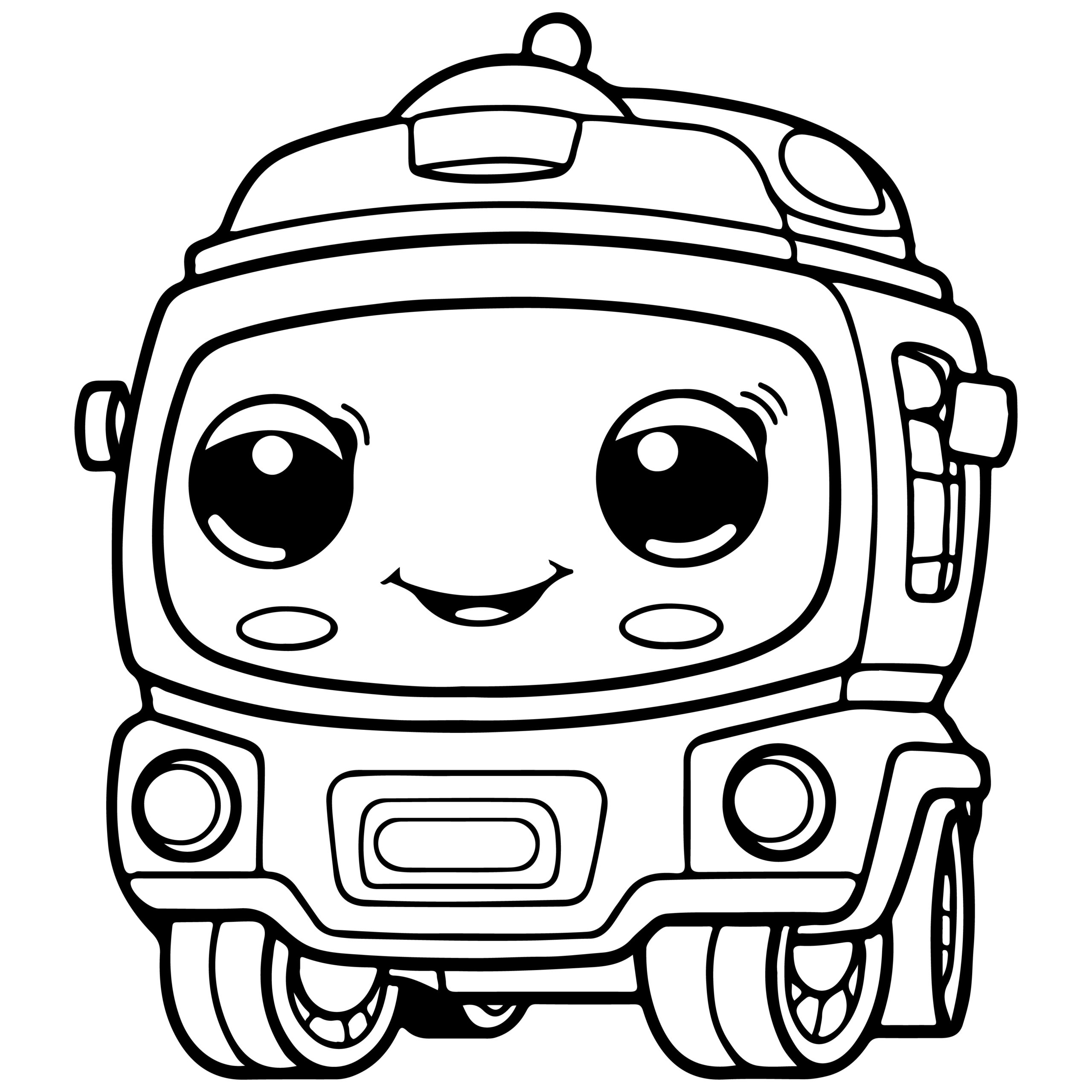 Cute vehicles voloring book for adults and kids coloring pages with vehicles made by teachers