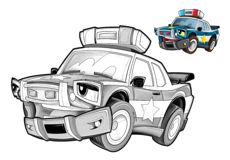 Police caricature stock illustrations â police caricature stock illustrations vectors clipart