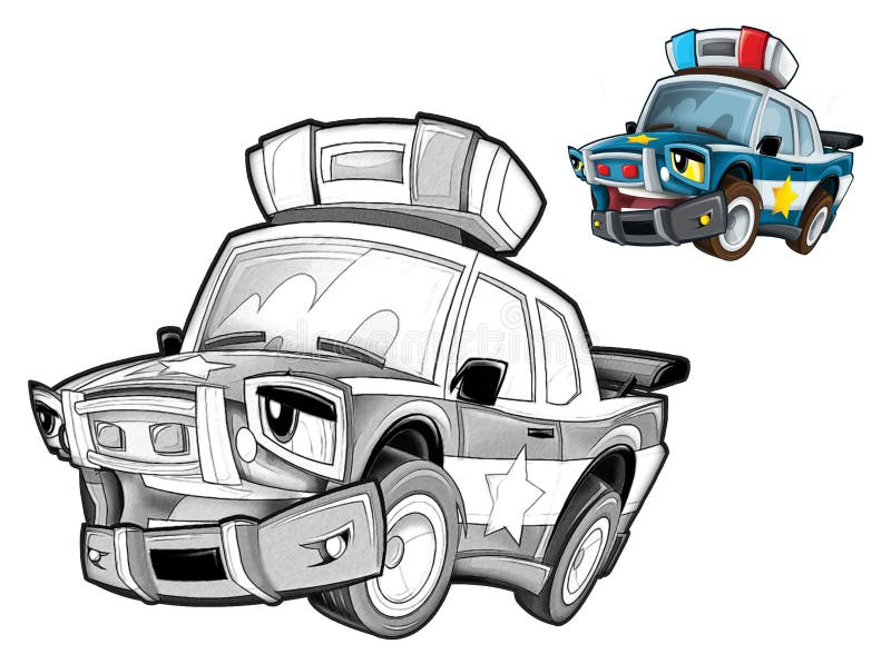 Police caricature stock illustrations â police caricature stock illustrations vectors clipart