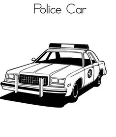 Police car coloring page ideas cars coloring pages coloring pages police