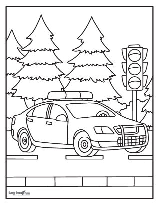 Car coloring pages